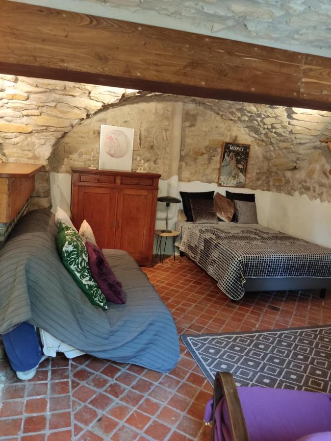 Ardeche Les Cigales, Studio Murier Piscine Partagee Grospierres Eksteriør billede
