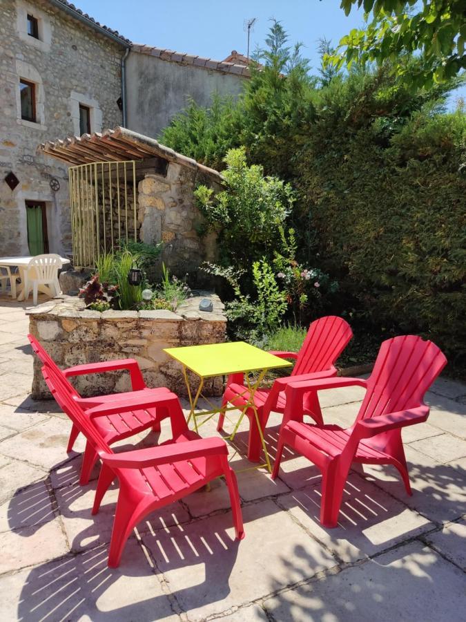 Ardeche Les Cigales, Studio Murier Piscine Partagee Grospierres Eksteriør billede