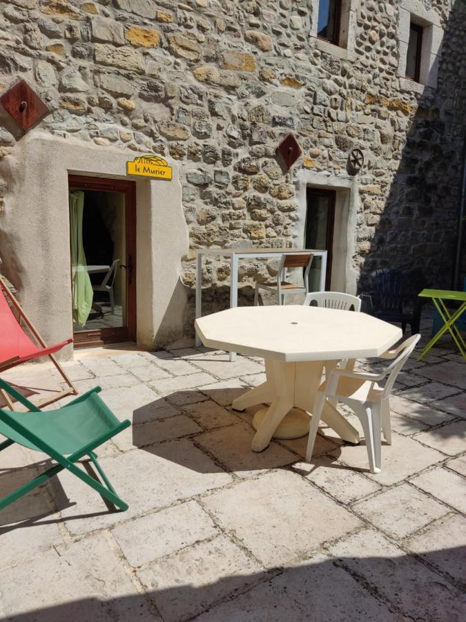Ardeche Les Cigales, Studio Murier Piscine Partagee Grospierres Eksteriør billede