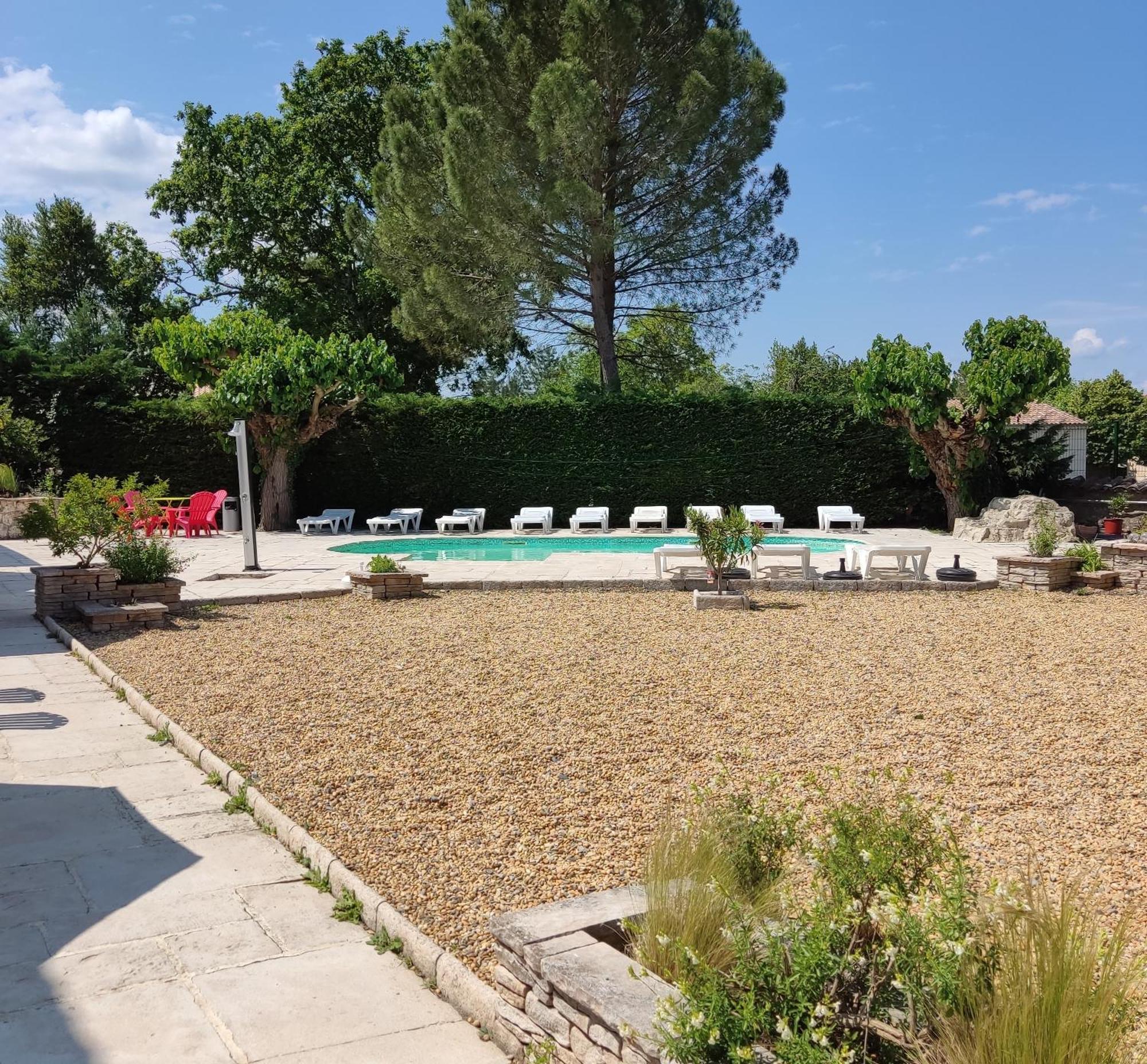 Ardeche Les Cigales, Studio Murier Piscine Partagee Grospierres Eksteriør billede